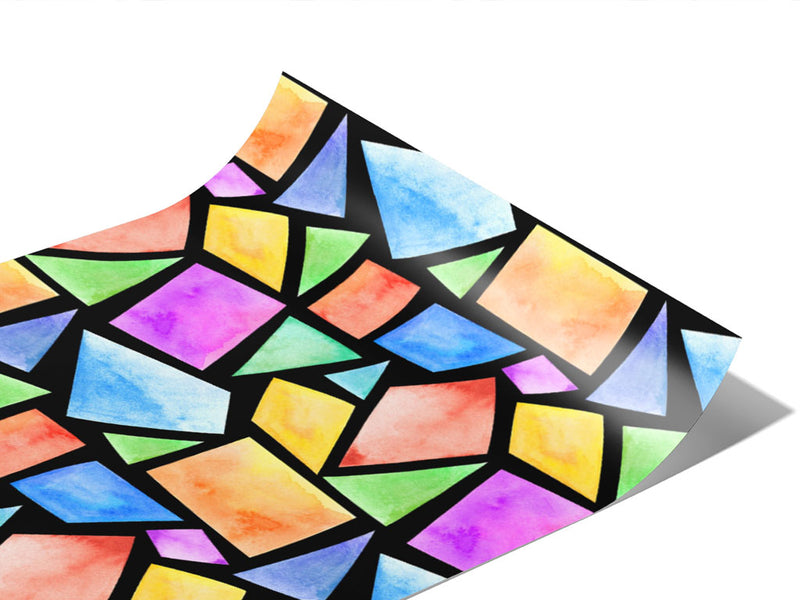 Geometric Menagerie Mosaic Vinyl Wraps~Rwraps Series 914 Digitally Printed Vinyl Wrap~0