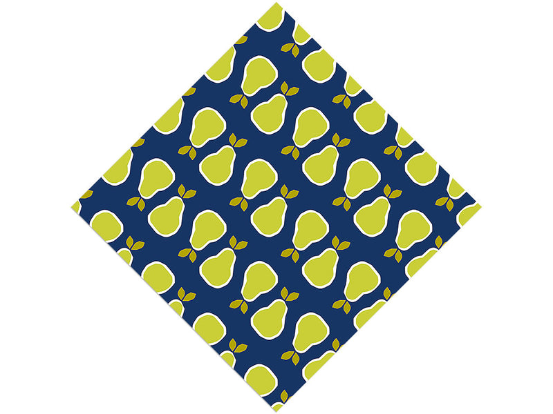 Geometric Sunrise Fruit Vinyl Wrap Pattern