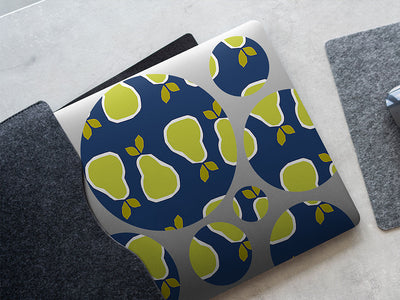 geometric sunrise fruit DIY Laptop Stickers