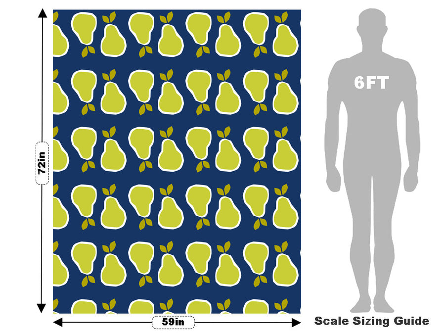 Geometric Sunrise Fruit Vehicle Wrap Scale~Rwraps Series 914 Geometric Sunrise Fruit Measurements~1