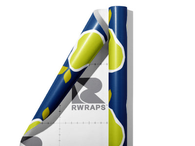 Geometric Sunrise Fruit Wrap Film Sheets~Rwraps Series 914 Geometric Sunrise Fruit Scrolled Sheet~3