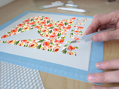 georgian belle fruit Easy Weed Craft Vinyl