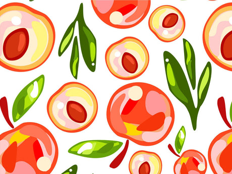 Georgian Belle Fruit Vinyl Wrap Pattern~Rwraps Series 914 Digitally Printed Vinyl Wrap~0