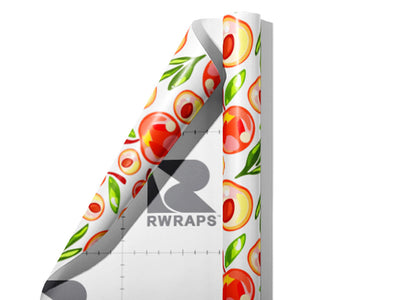Georgian Belle Fruit Wrap Film Sheets~Rwraps Series 914 Georgian Belle Fruit Scrolled Sheet~3
