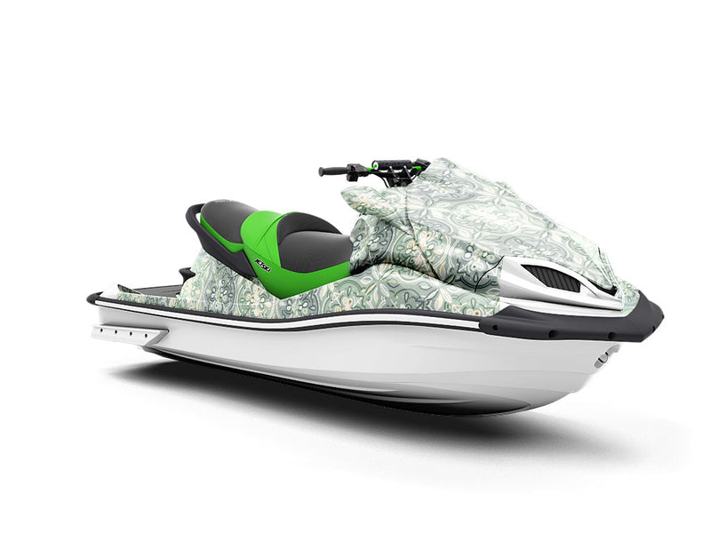 Gerbera Daisy Tile Jet Ski Vinyl Customized Wrap