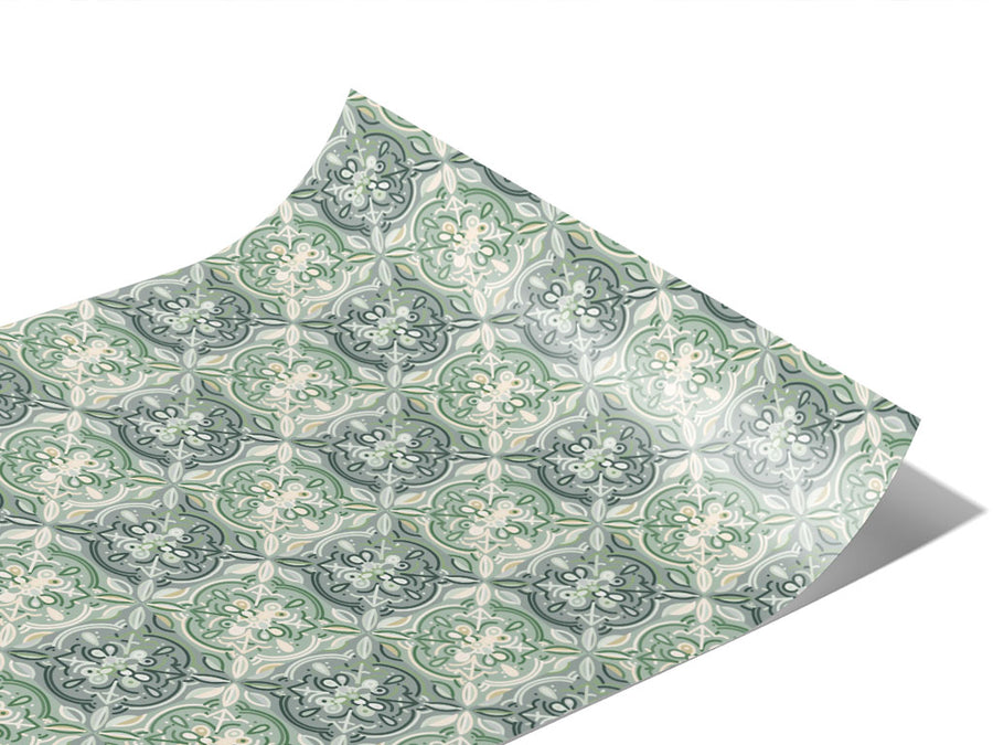 Gerbera Daisy Tile Vinyl Wraps~Rwraps Series 914 Digitally Printed Vinyl Wrap~1