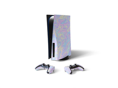 germfree adolescence watercolor Sony PS5 DIY Skin