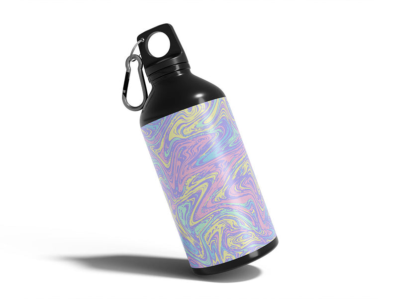 germfree adolescence watercolor Water Bottle DIY Stickers