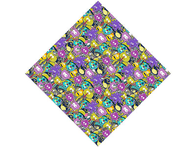 Germophobe  Sticker Bomb Vinyl Wrap Pattern