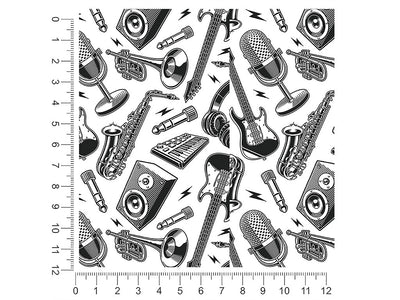 get groovy music 1ft x 1ft Craft Sheets