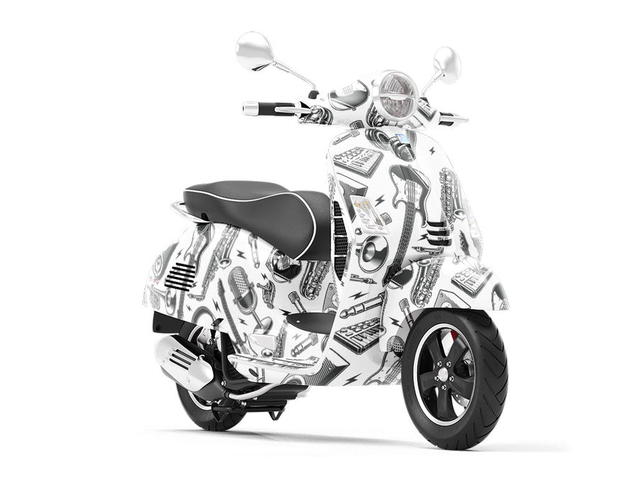 Get Groovy Music Vespa Scooter Wrap Film