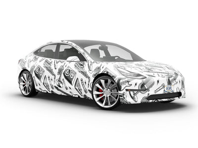 Get Groovy Music Vehicle Vinyl Wrap
