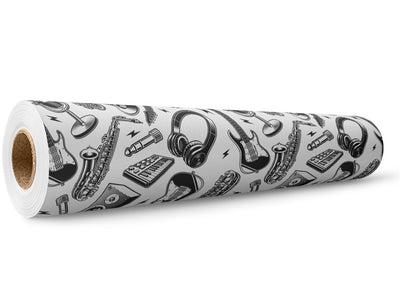 Get Groovy Music Wrap Film Wholesale Roll~Rwraps Series 914 Digitally Printed Vinyl Roll~5