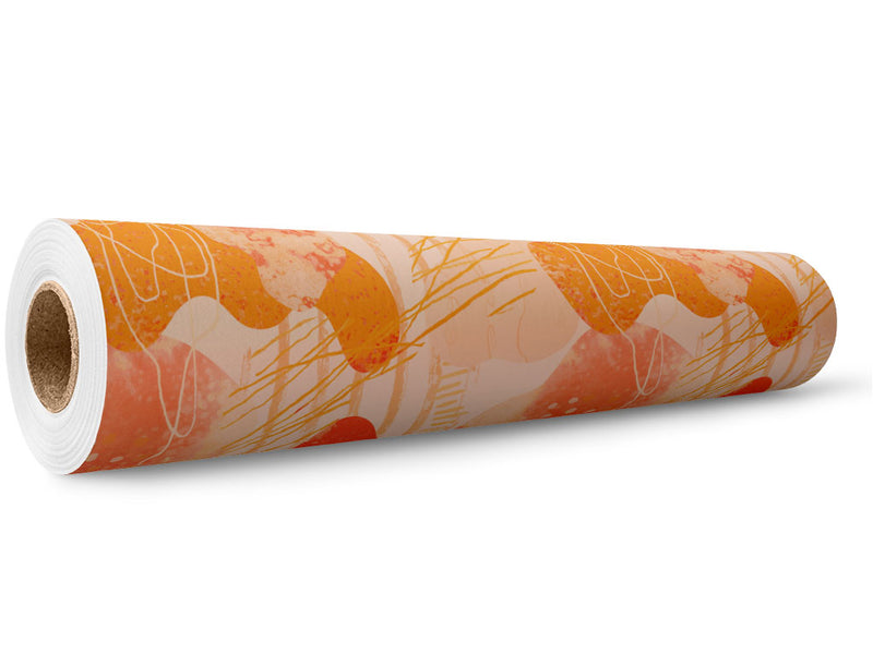 Get Ready Watercolor Wrap Film Wholesale Roll~Rwraps Series 914 Digitally Printed Vinyl Roll~5