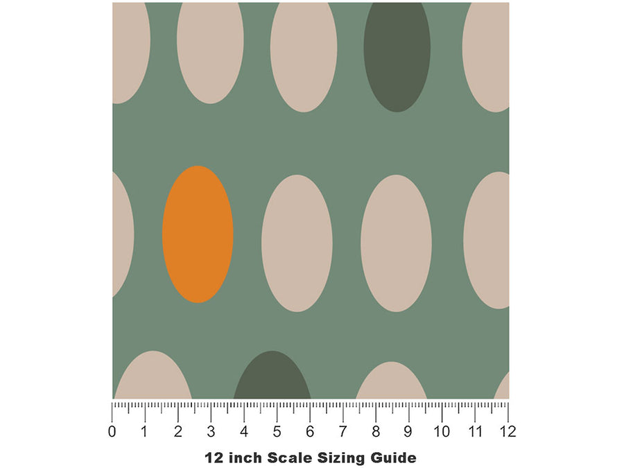 Get Smart Retro Vinyl Film Pattern Size 12 inch Scale~Rwraps Get Smart Retro Sizing Chart~2