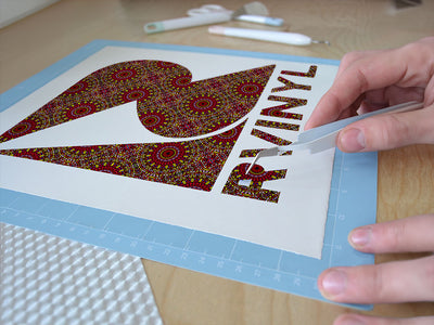 getting mad mosaic Easy Weed Craft Vinyl