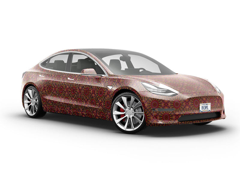 Getting Mad Mosaic Vehicle Vinyl Wrap
