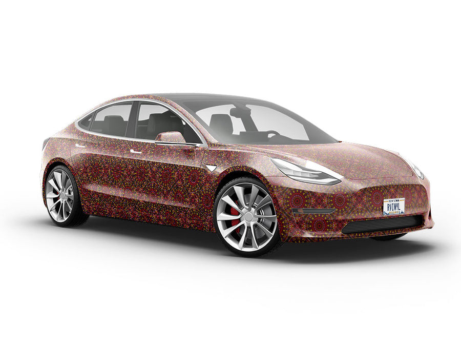 Getting Mad Mosaic Vehicle Vinyl Wrap