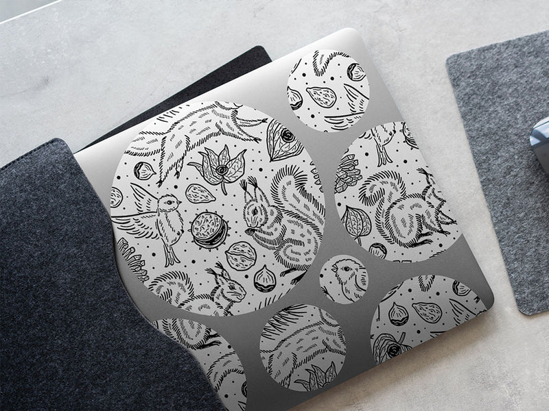 getting ready animal DIY Laptop Stickers