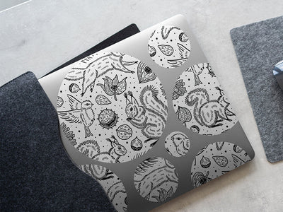 getting ready animal DIY Laptop Stickers