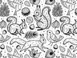 Getting Ready Rodent Vinyl Wrap Pattern~Rwraps Series 914 Digitally Printed Vinyl Wrap~0