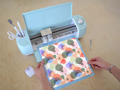 getting through it watercolor Cricut Compatible Vinyl