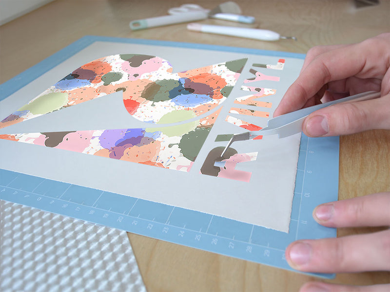 getting through it watercolor Easy Weed Craft Vinyl