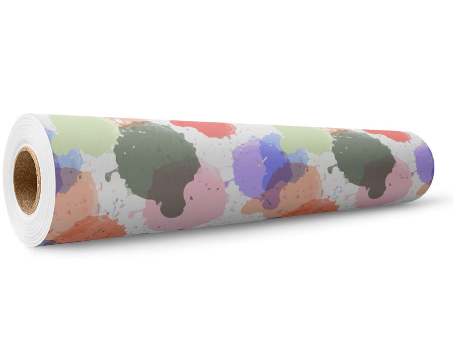Getting Through It Watercolor Wrap Film Wholesale Roll~Rwraps Series 914 Digitally Printed Vinyl Roll~5