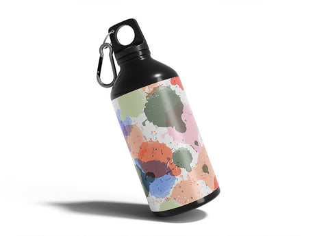 getting through it watercolor Water Bottle DIY Stickers