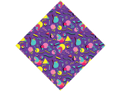 Ghost Town Retro Vinyl Wrap Pattern
