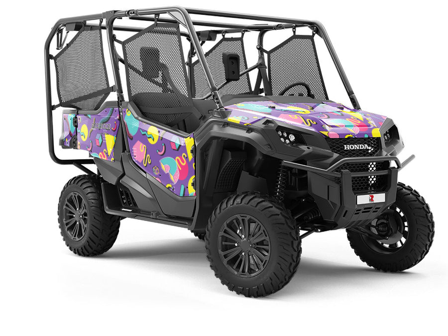 Ghost Town Retro Utility Vehicle Vinyl Wrap