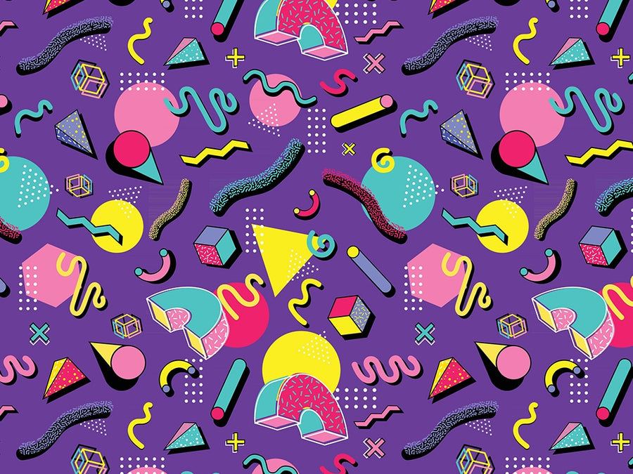 Ghost Town Retro Vinyl Wrap Pattern~Rwraps Series 914 Digitally Printed Vinyl Wrap~0