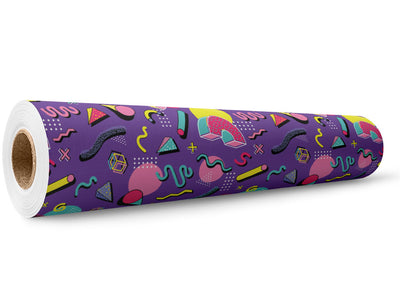 Ghost Town Retro Wrap Film Wholesale Roll~Rwraps Series 914 Digitally Printed Vinyl Roll~5