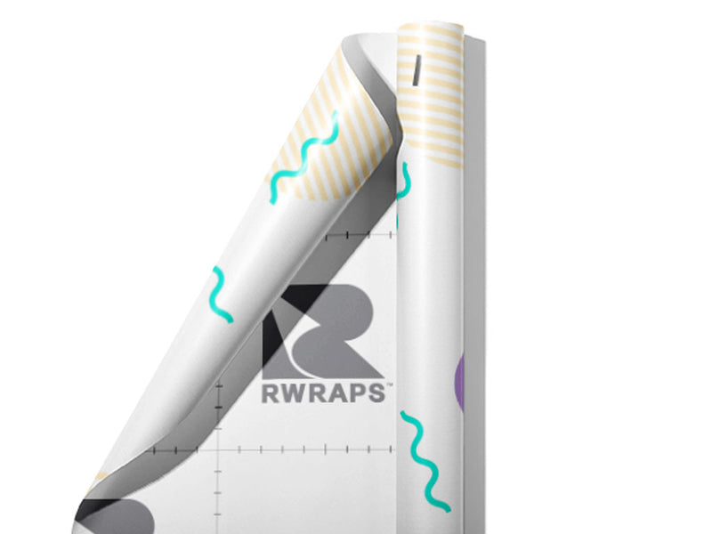 Ghost Type Abstract Wrap Film Sheets~Rwraps Series 914 Ghost Type Abstract Scrolled Sheet~3