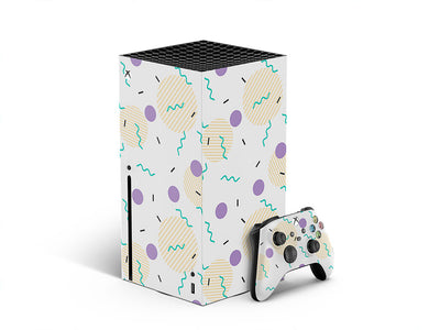 ghost type abstract geometric XBOX DIY Decal
