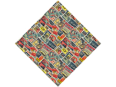 Ghostly Adverts Sticker Bomb Vinyl Wrap Pattern