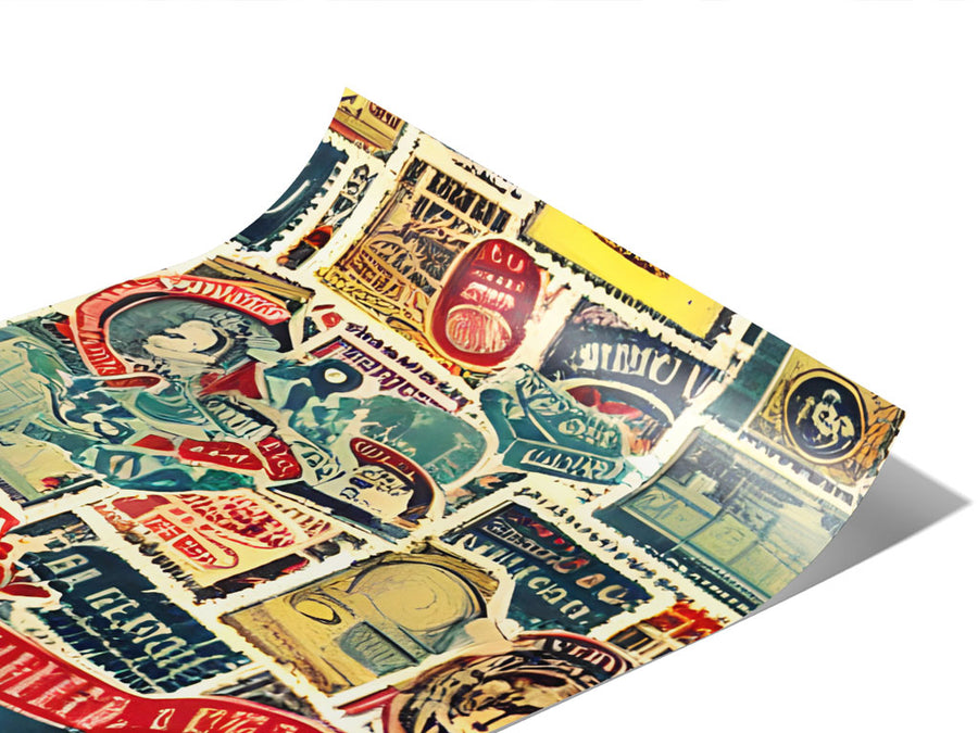 Ghostly Adverts Sticker Bomb Vinyl Wraps~Rwraps Series 914 Digitally Printed Vinyl Wrap~1