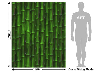 Giant Cane Bamboo Vehicle Wrap Scale~Rwraps Series 914 Giant Cane Bamboo Measurements~1