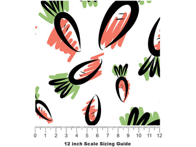 Giants of Colmar Vegetable Vinyl Film Pattern Size 12 inch Scale~Rwraps Giants of Colmar Vegetable Sizing Chart~2