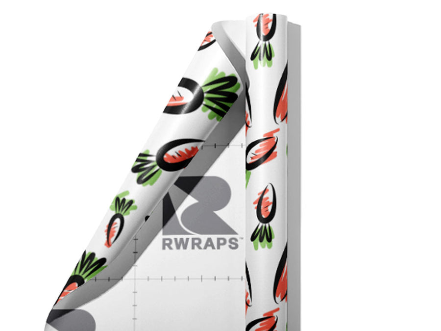 Giants of Colmar Vegetable Wrap Film Sheets~Rwraps Series 914 Giants of Colmar Vegetable Scrolled Sheet~3