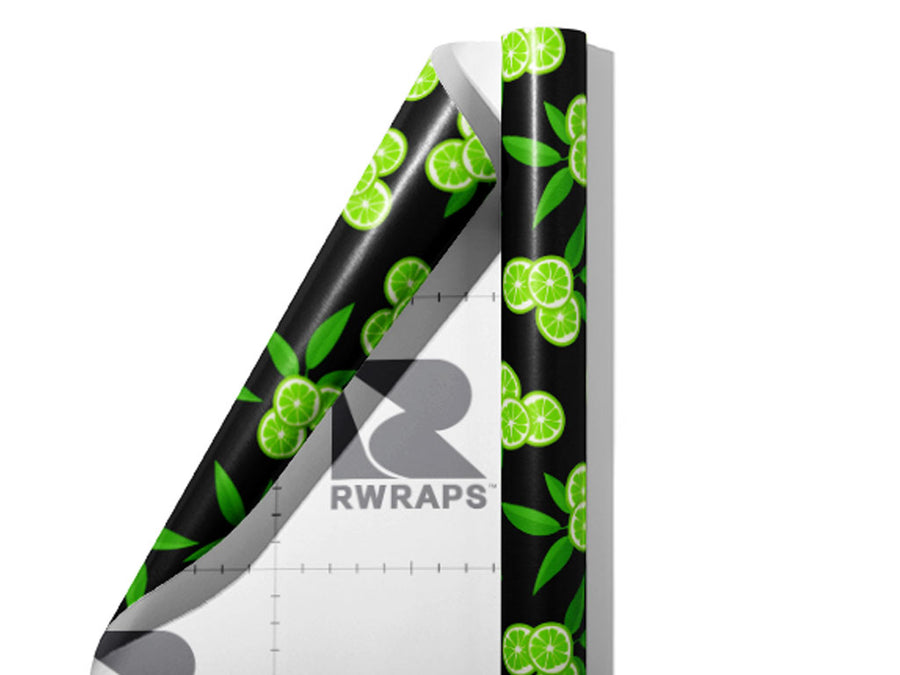 Gimlet Garnish Fruit Wrap Film Sheets~Rwraps Series 914 Gimlet Garnish Fruit Scrolled Sheet~3