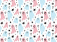 Girly Ghosties Halloween Vinyl Wrap Pattern~Rwraps Series 914 Digitally Printed Vinyl Wrap~0
