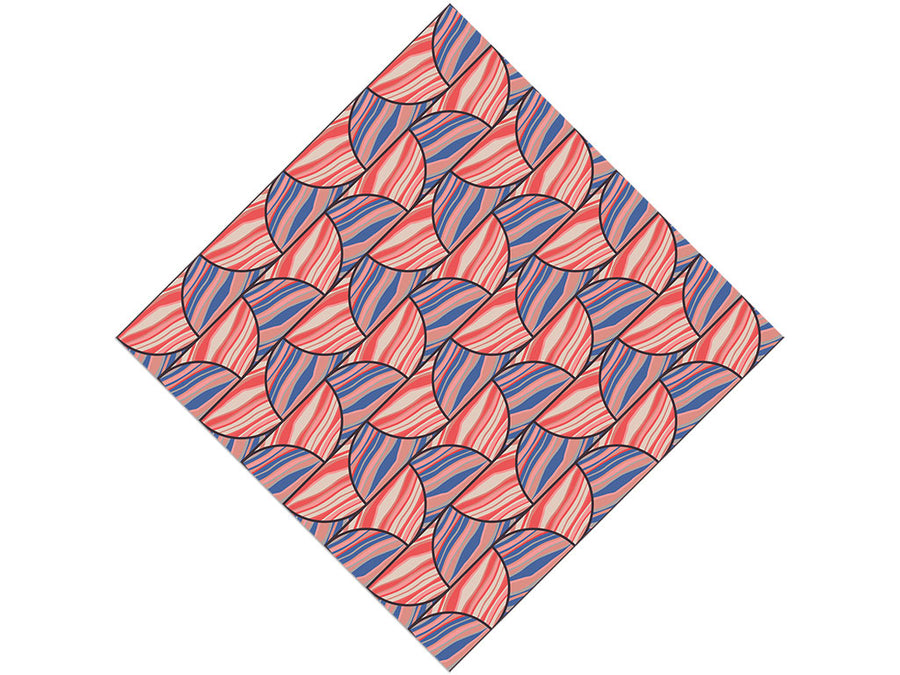 Give and Take Art Deco Vinyl Wrap Pattern