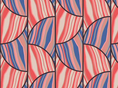 Give and Take Art Deco Vinyl Wrap Pattern~Rwraps Series 914 Digitally Printed Vinyl Wrap~0