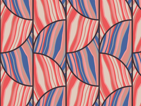 Give and Take Art Deco Vinyl Wrap Pattern~Rwraps Series 914 Digitally Printed Vinyl Wrap~0