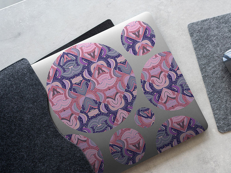 giving mother art deco DIY Laptop Stickers