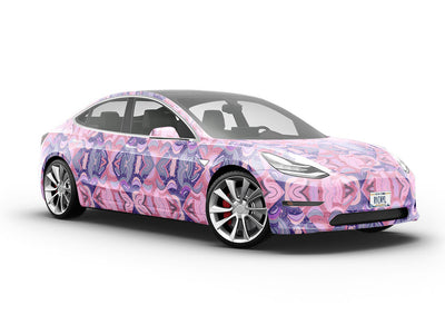 Giving Mother Art Deco Vehicle Vinyl Wrap