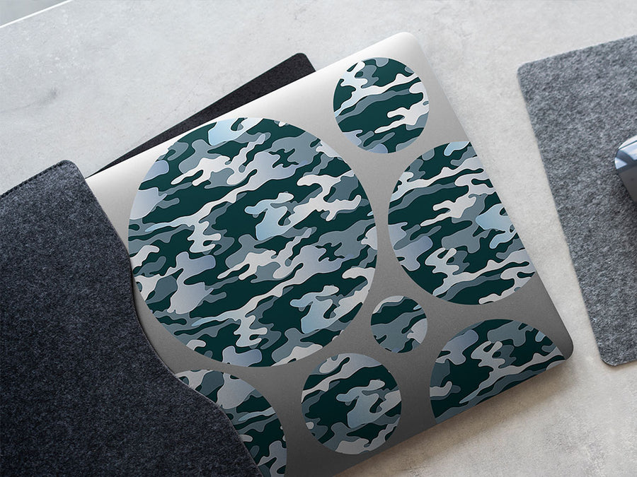 glacier flecktarn camouflage DIY Laptop Stickers