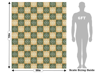 Gladiolus Tile Vehicle Wrap Scale~Rwraps Series 914 Gladiolus Tile Measurements~2