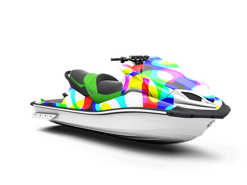 Glam Rock Retro Jet Ski Vinyl Customized Wrap